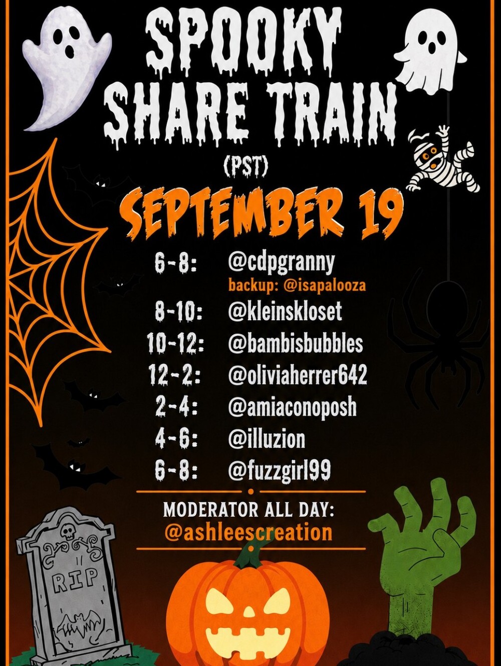 Get Spooky On This Train Share Show!
